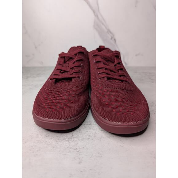 SUAVS The Zilker Lace-Up Sneaker Vino Maroon Unisex M10/W12 - Picture 4 of 11